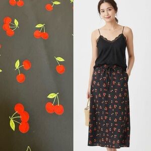 Rachel Zoe Cherry Midi Skirt Size 6